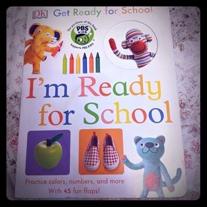 Get Ready for School book with pull tabs